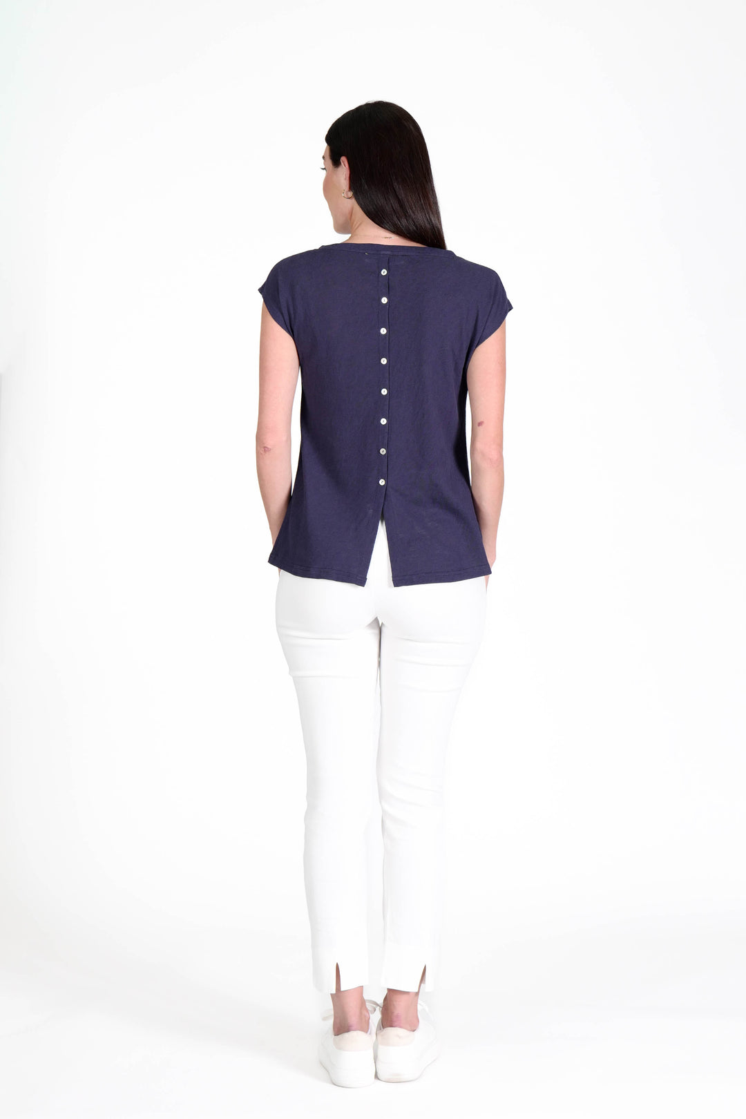 Spring Top Navy APPAREL - TOP - SHIRT JPK 2026