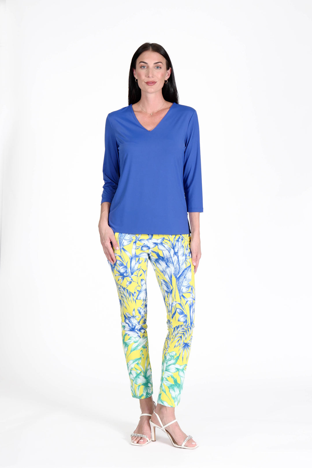 Monterey Pants Indigo Garden