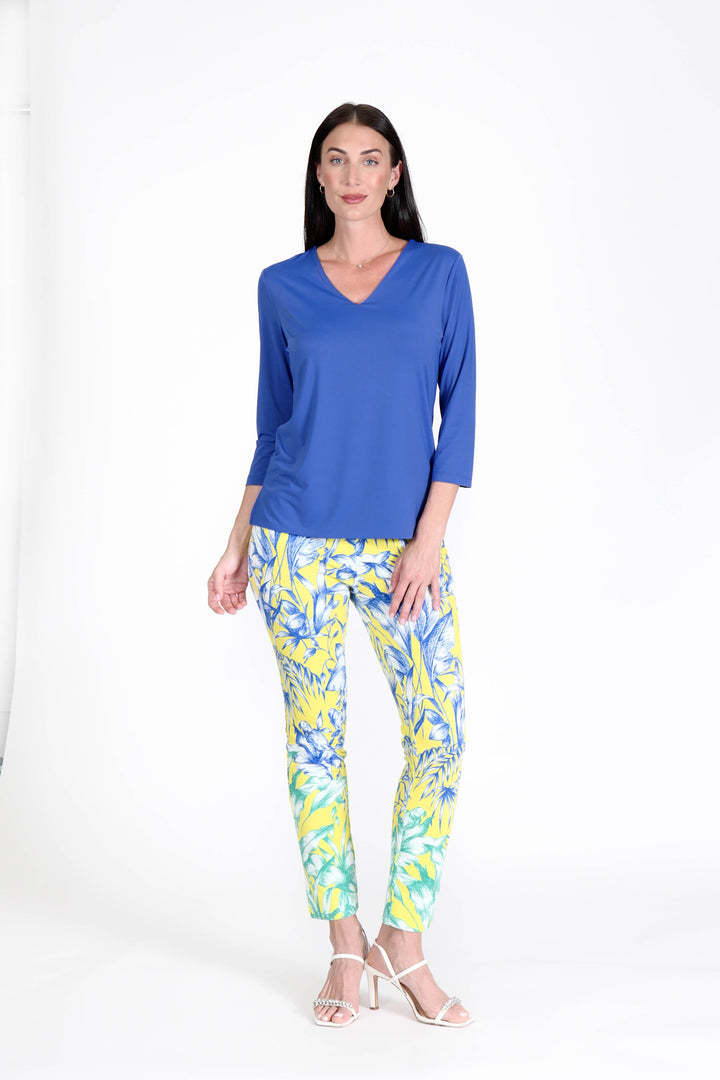 Monterey Pants Indigo Garden