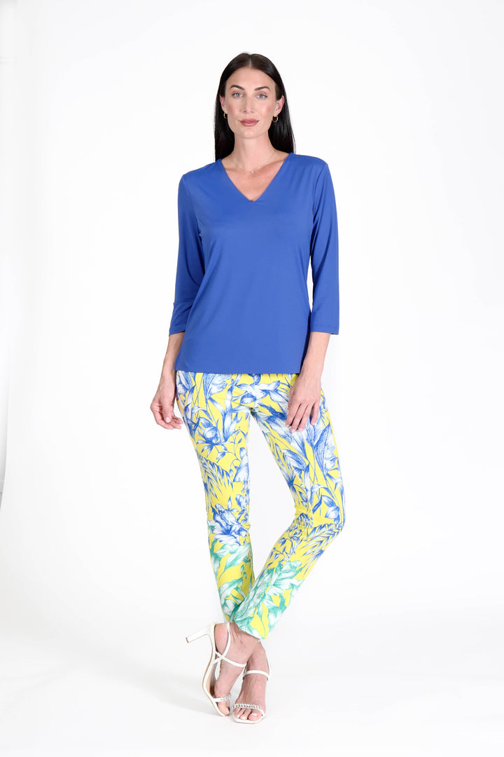 Monterey Pants Indigo Garden