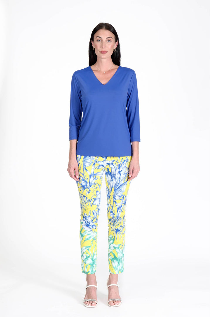 Monterey Pants Indigo Garden