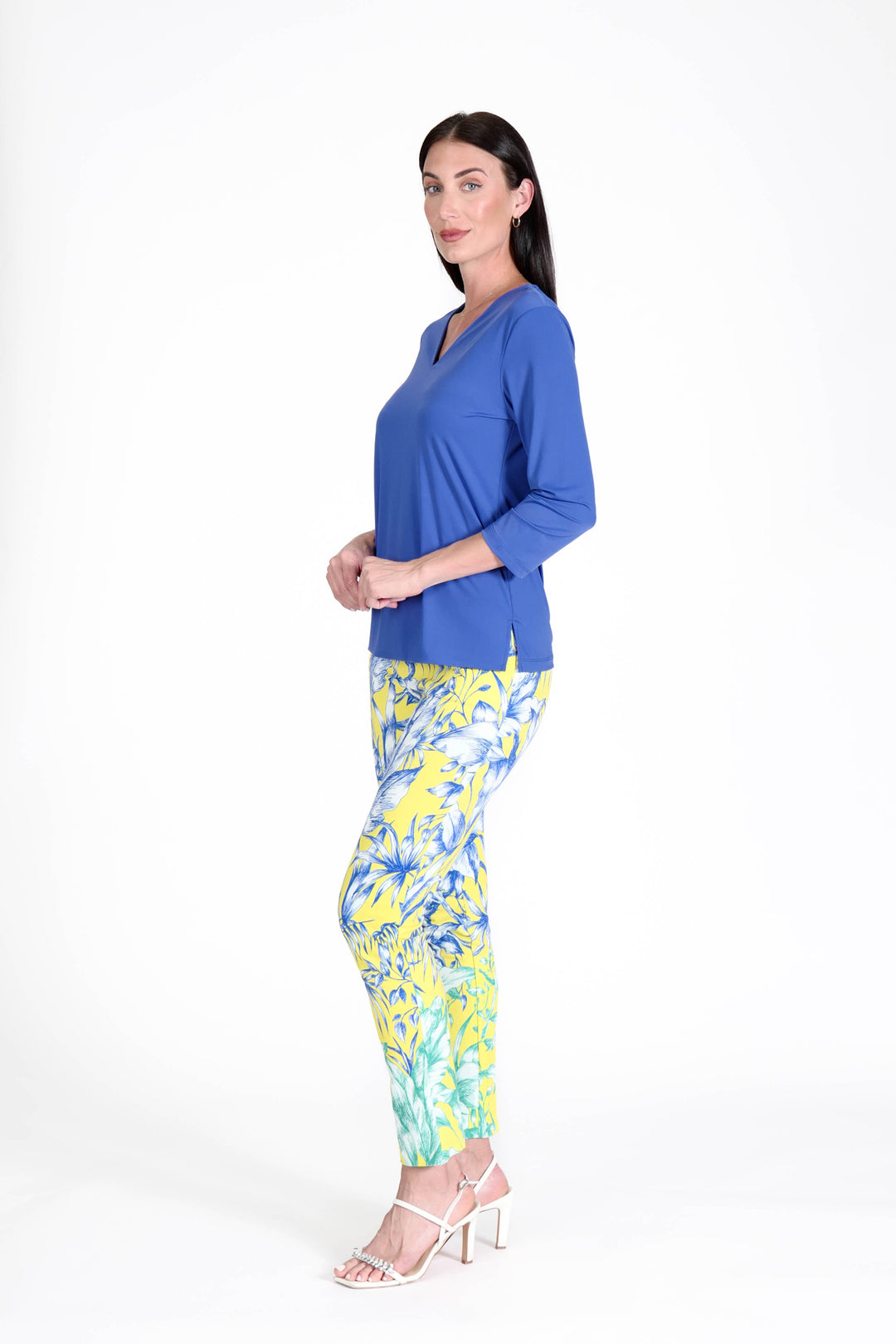Monterey Pants Indigo Garden