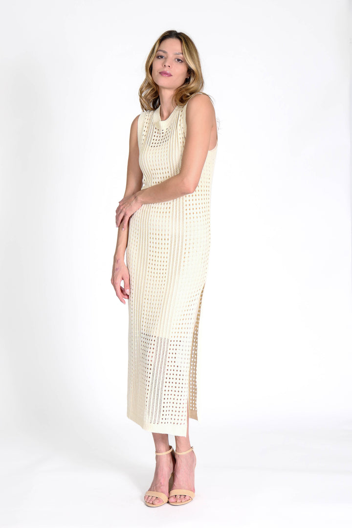 Rowan Crochet Dress White APPAREL - DRESS JPK 2026