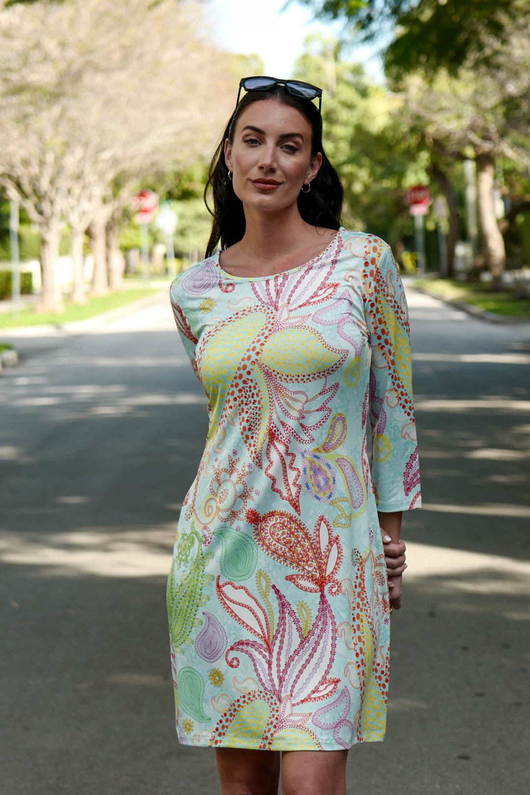 Daphne Dress Fantasy Paisley APPAREL - DRESS Online Exclusives