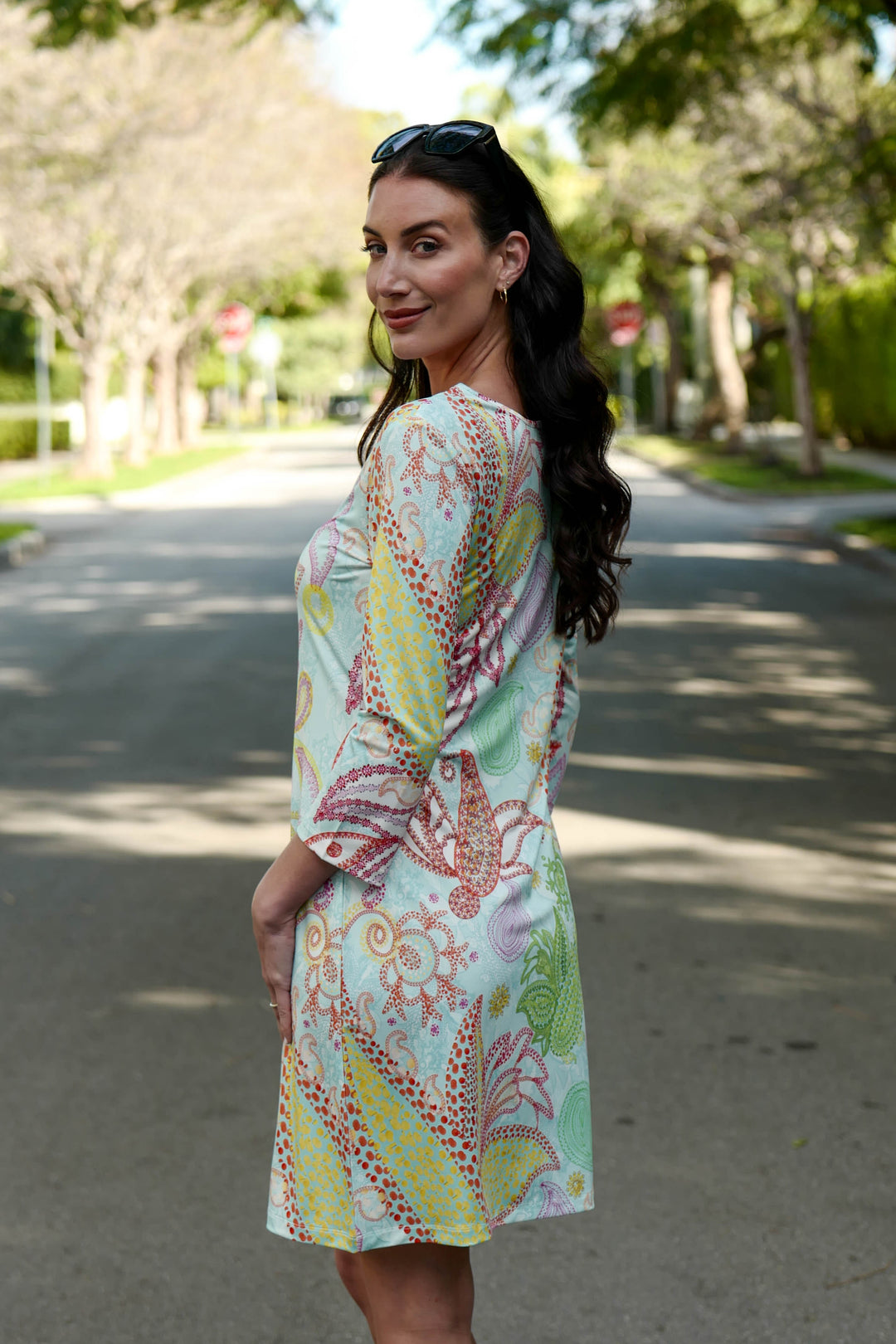 Daphne Dress Fantasy Paisley APPAREL - DRESS Online Exclusives