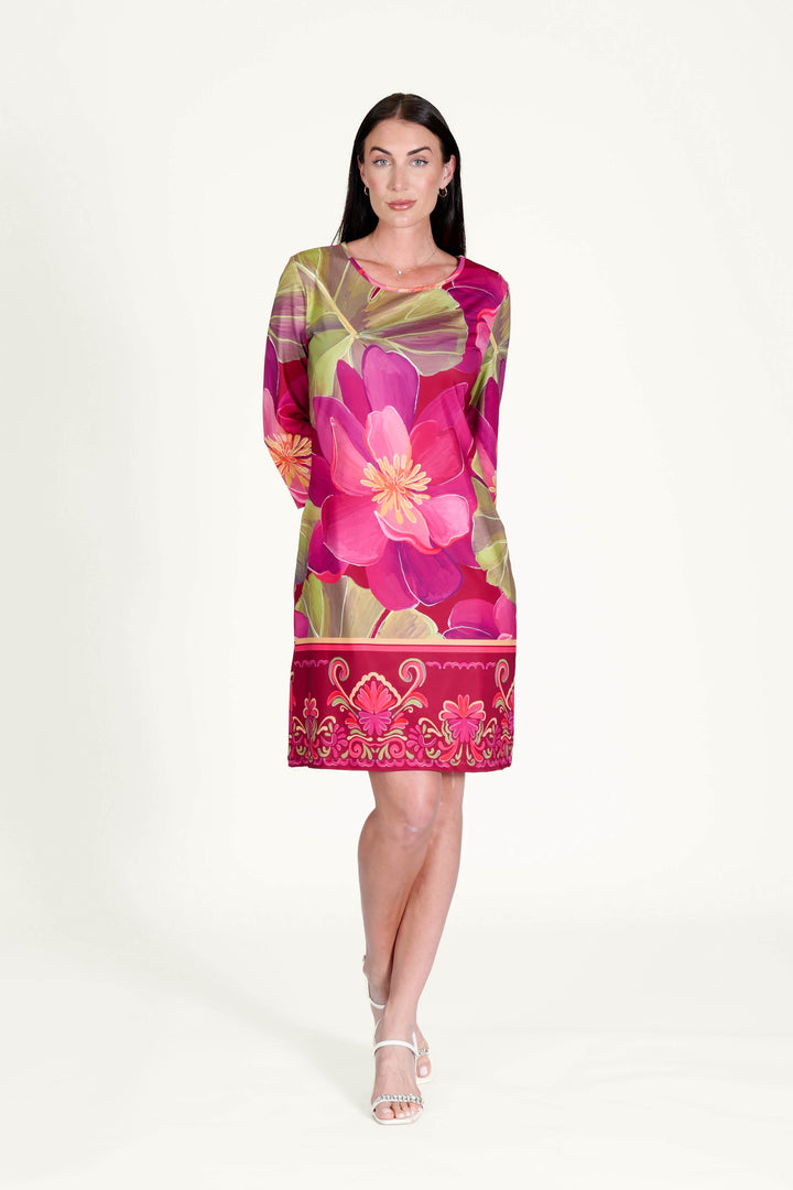 Daphne Dress Tulips in Bloom APPAREL - DRESS JPK 2027