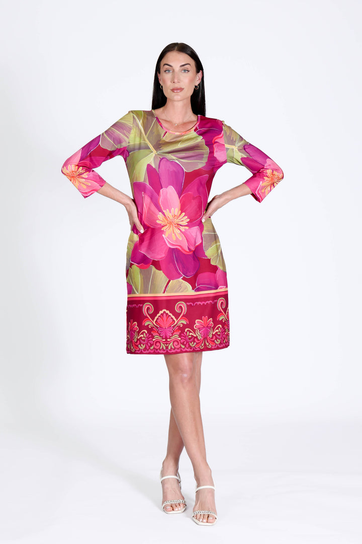 Daphne Dress Tulips in Bloom APPAREL - DRESS JPK 2027