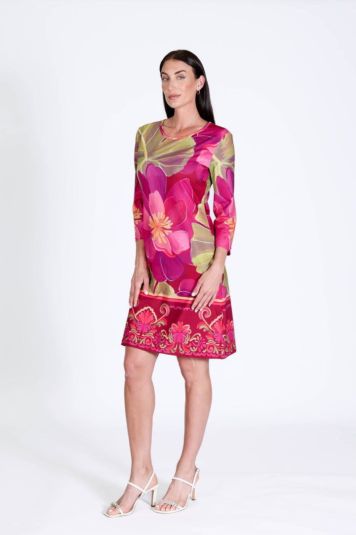 Daphne Dress Tulips in Bloom APPAREL - DRESS JPK 2027