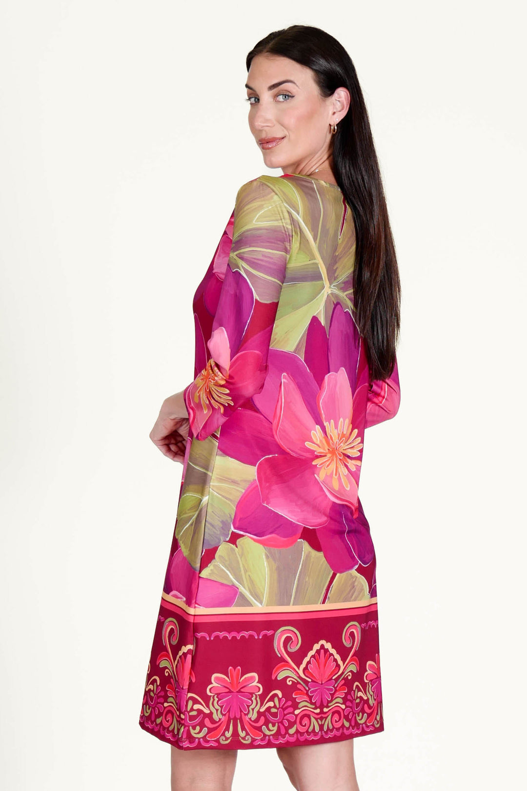 Daphne Dress Tulips in Bloom APPAREL - DRESS JPK 2027