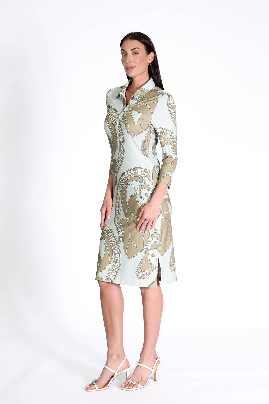 Court Dress Long Sleeves Sparta APPAREL - DRESS JPK 2027