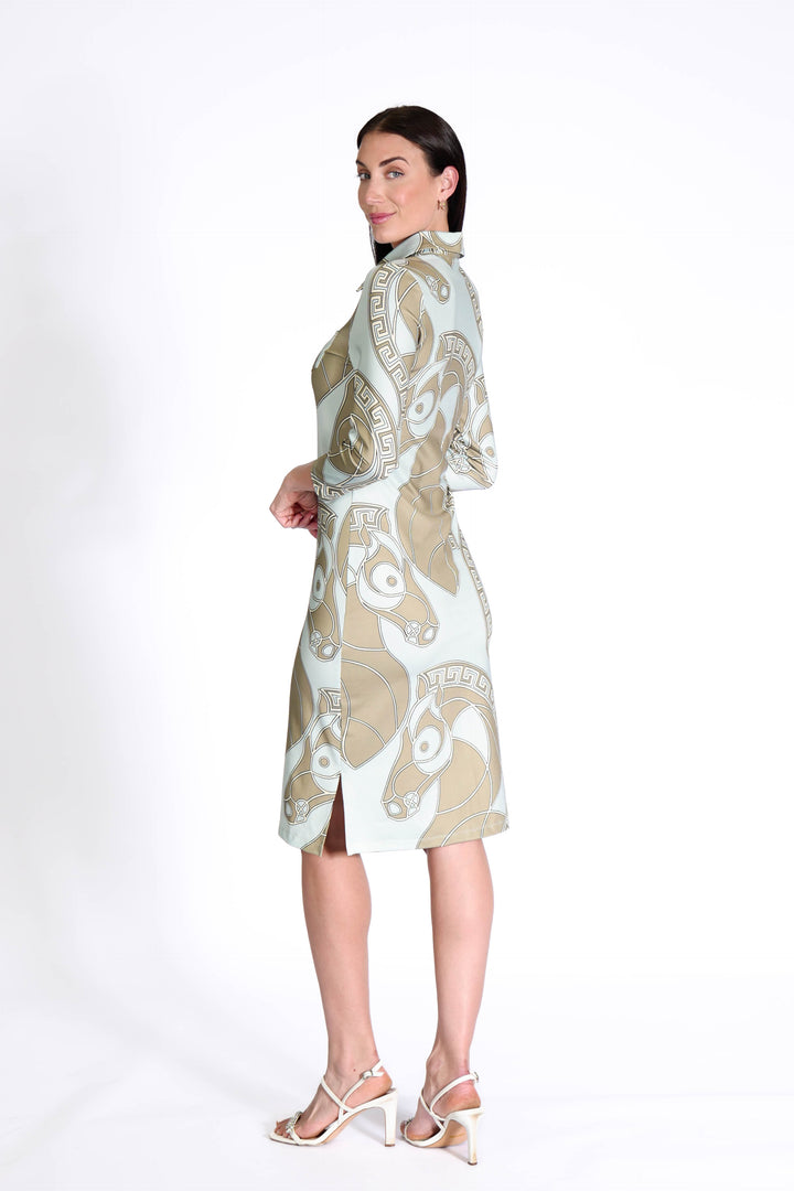 Court Dress Long Sleeves Sparta APPAREL - DRESS JPK 2027