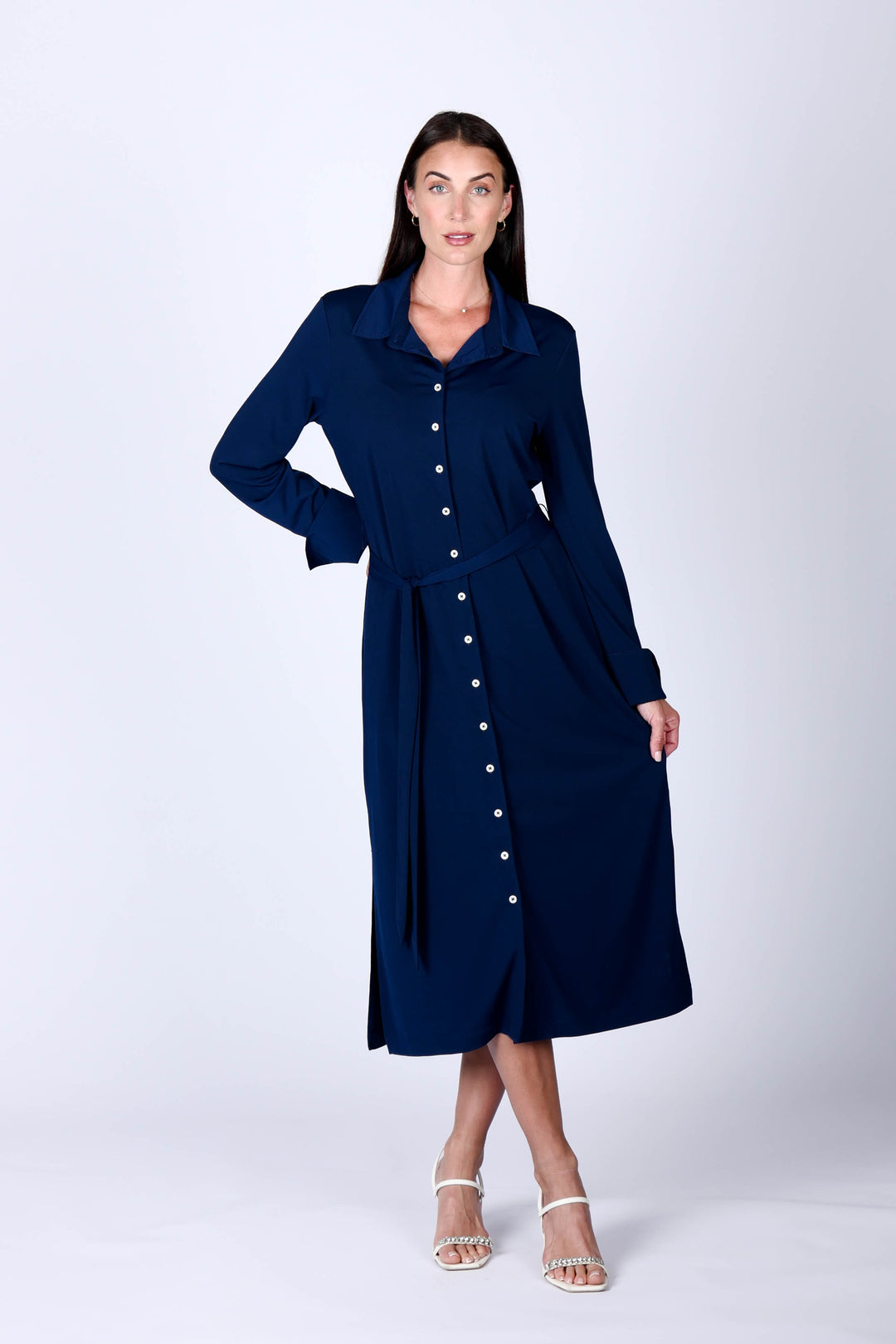 Bolero Dress Navy APPAREL - DRESS - LONG JPK 2027