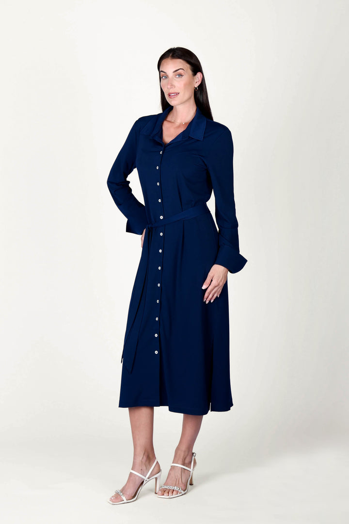 Bolero Dress Navy APPAREL - DRESS - LONG JPK 2027