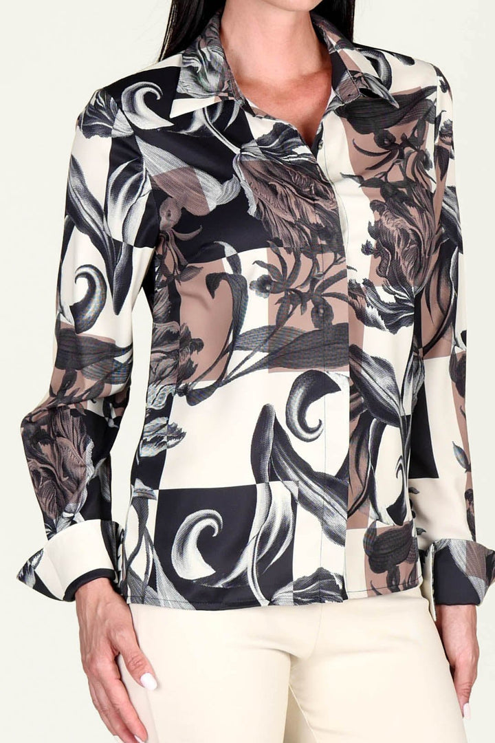 Checkered Shirt Bronze Etching APPAREL - TOP - SHIRT JPK 2027