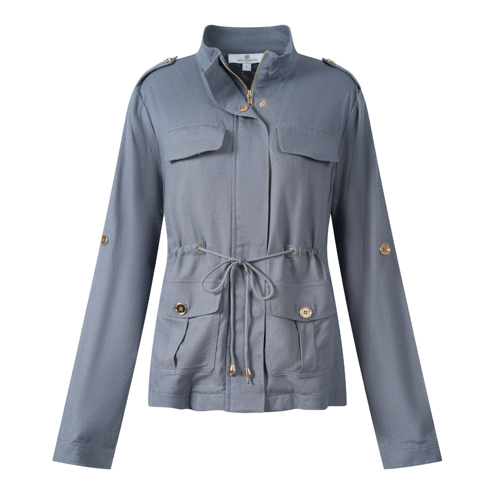 Military Jacket Petrol APPAREL - TOP JPK 2026