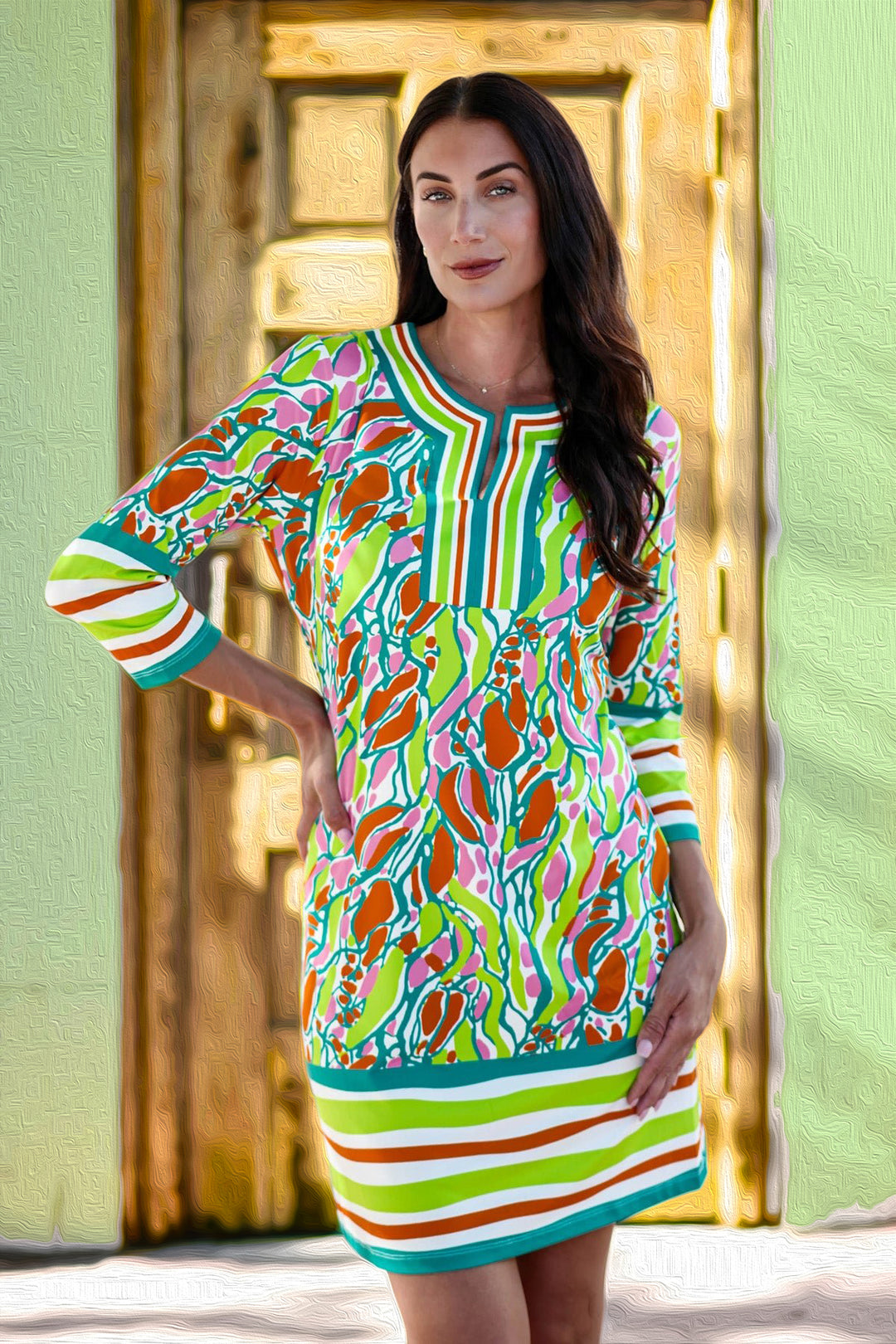 Isabella Dress Rock Lobster Short Dresses Jean-Pierre Klifa