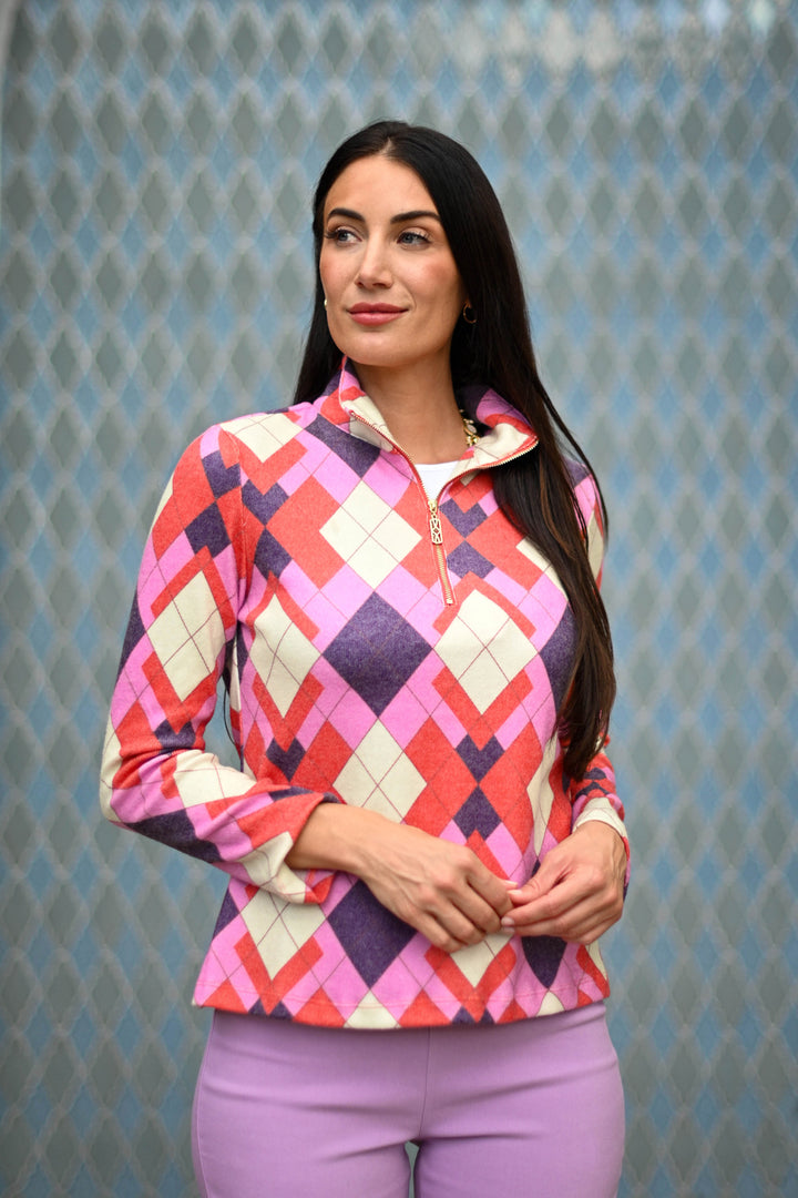 Golf Top Argyle Scotts APPAREL - TOP - SHIRT jeanpierreklifa.com XS  