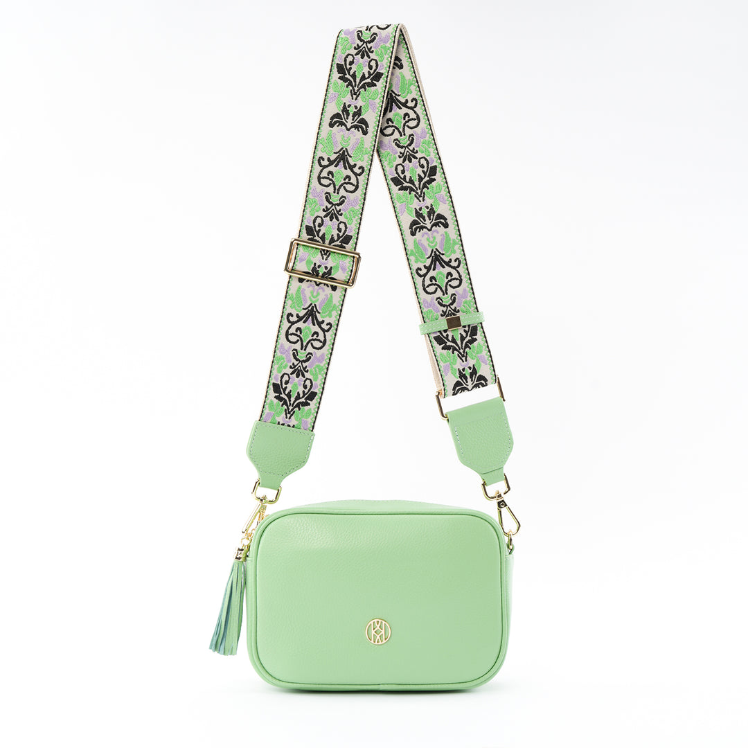 Side Bag Leather, Mint ACCESSORY - HANDBAG jeanpierreklifa.com