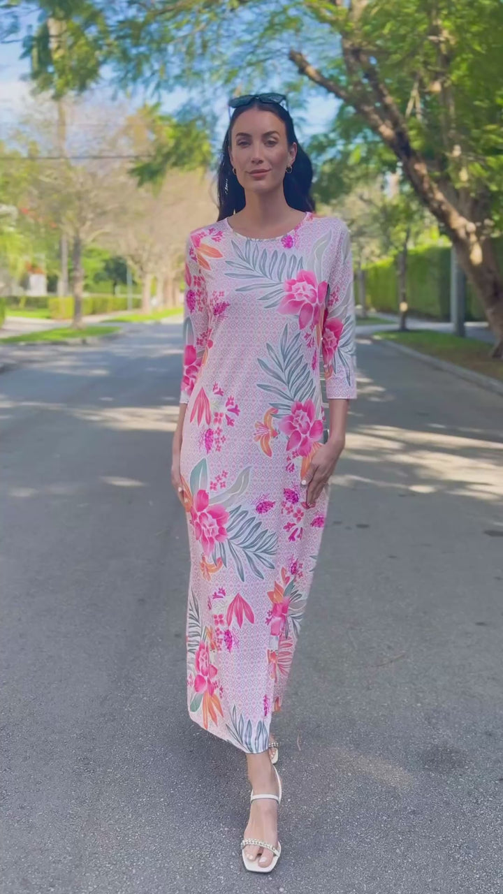 Athena Dress Tahitian Garden APPAREL - DRESS Online Exclusives
