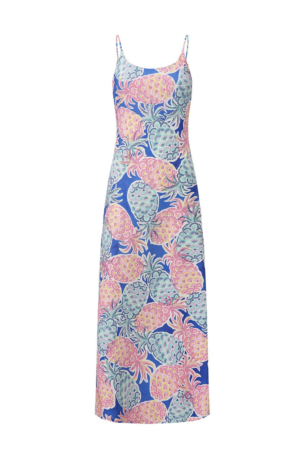 Spaghetti Dress Pineapple Shandy APPAREL - DRESS jeanpierreklifa.com