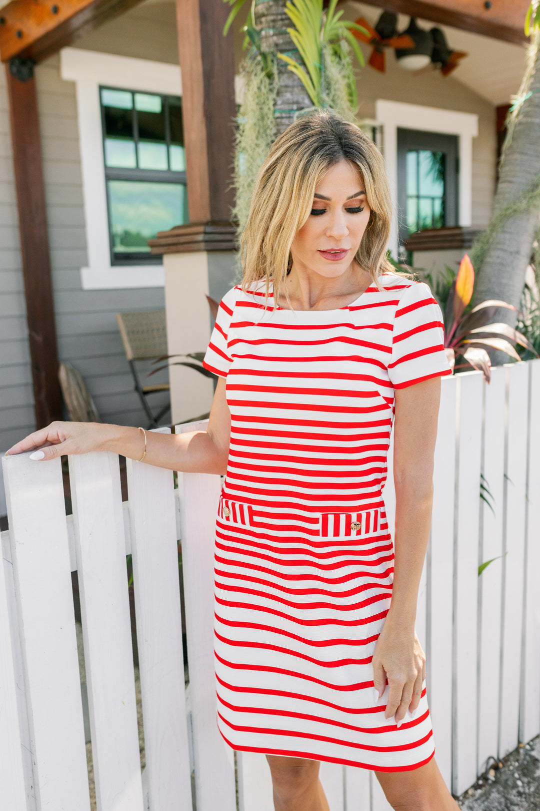 Barrington Dress Red Stripe XXL Barrington Dress Red Stripe XXL