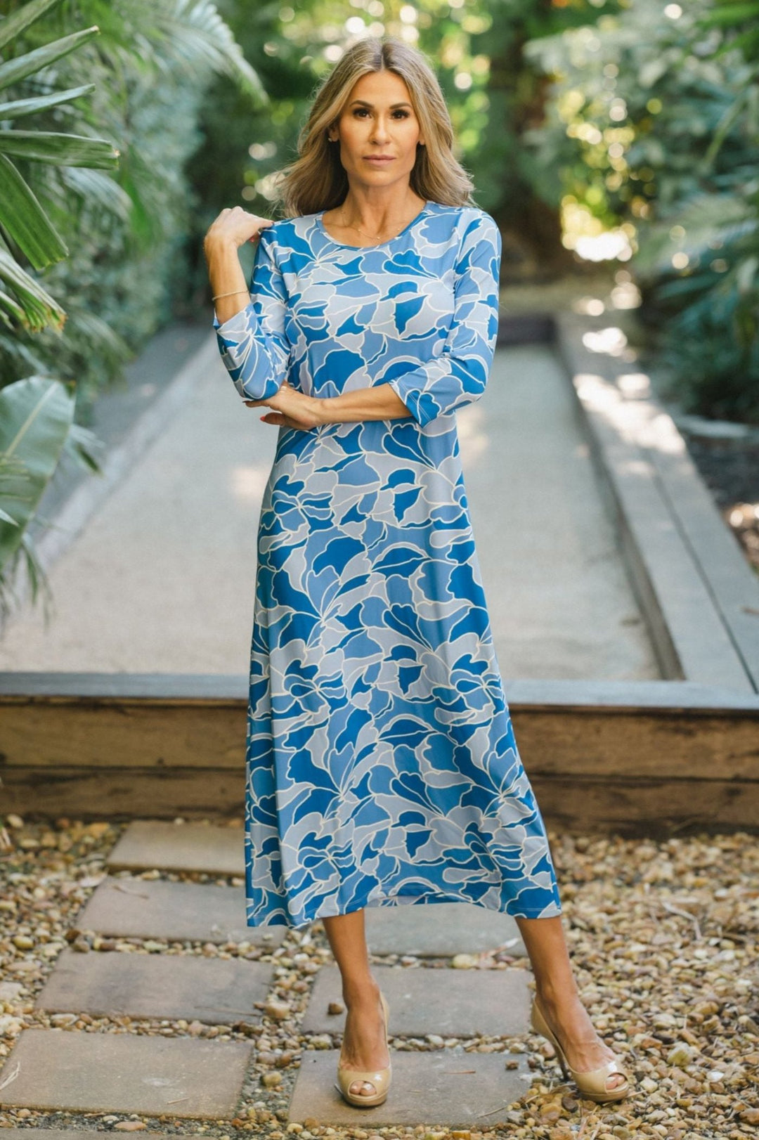 Athena Long Dress Lagoon XS Athena Long Dress Lagoon XS