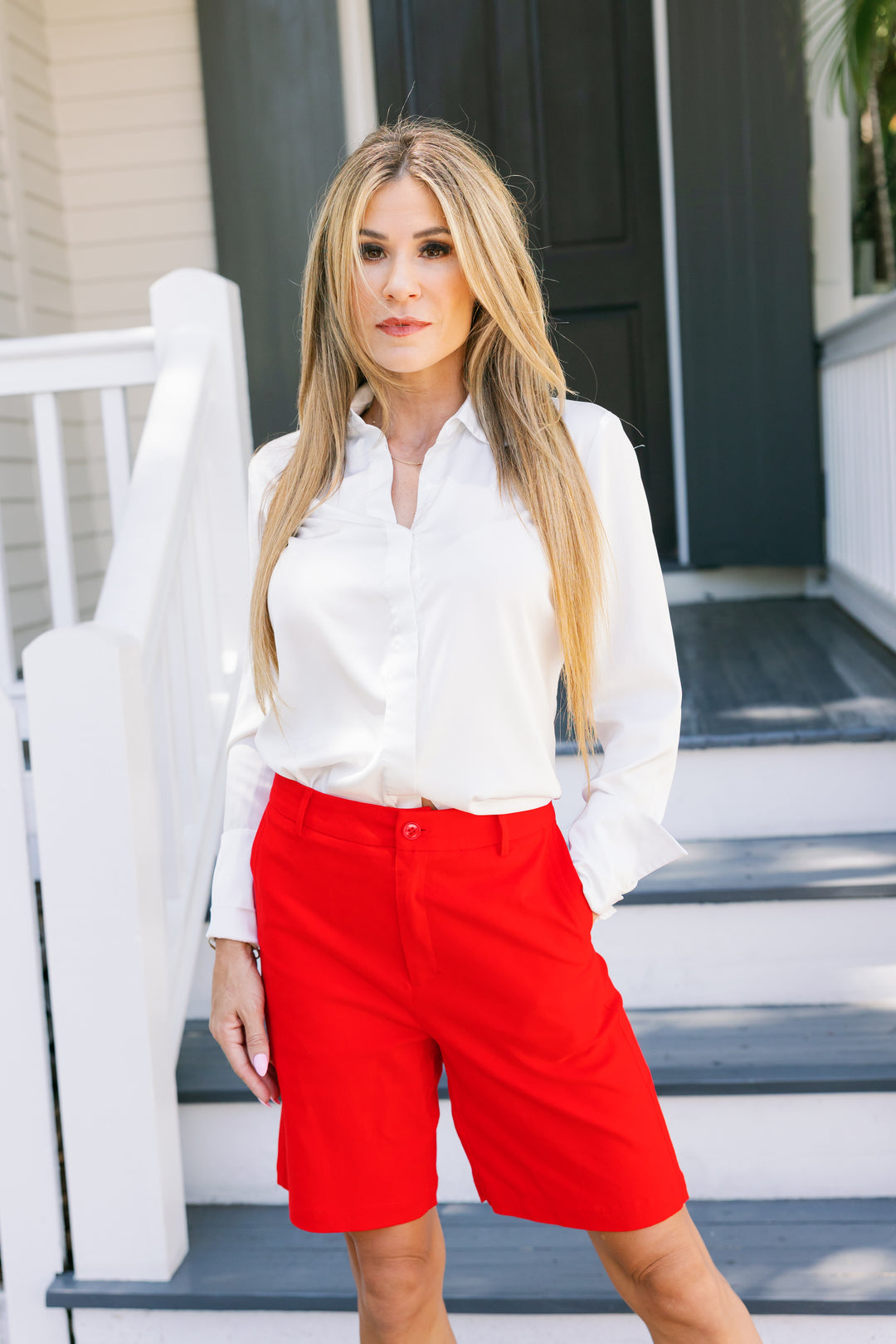 Bermuda Shorts Red - Main Image